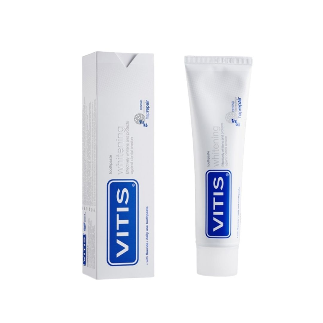 Vitis Whitening Dentifricio Azione Sbiancante Antimacchia Antitartaro 100 ml