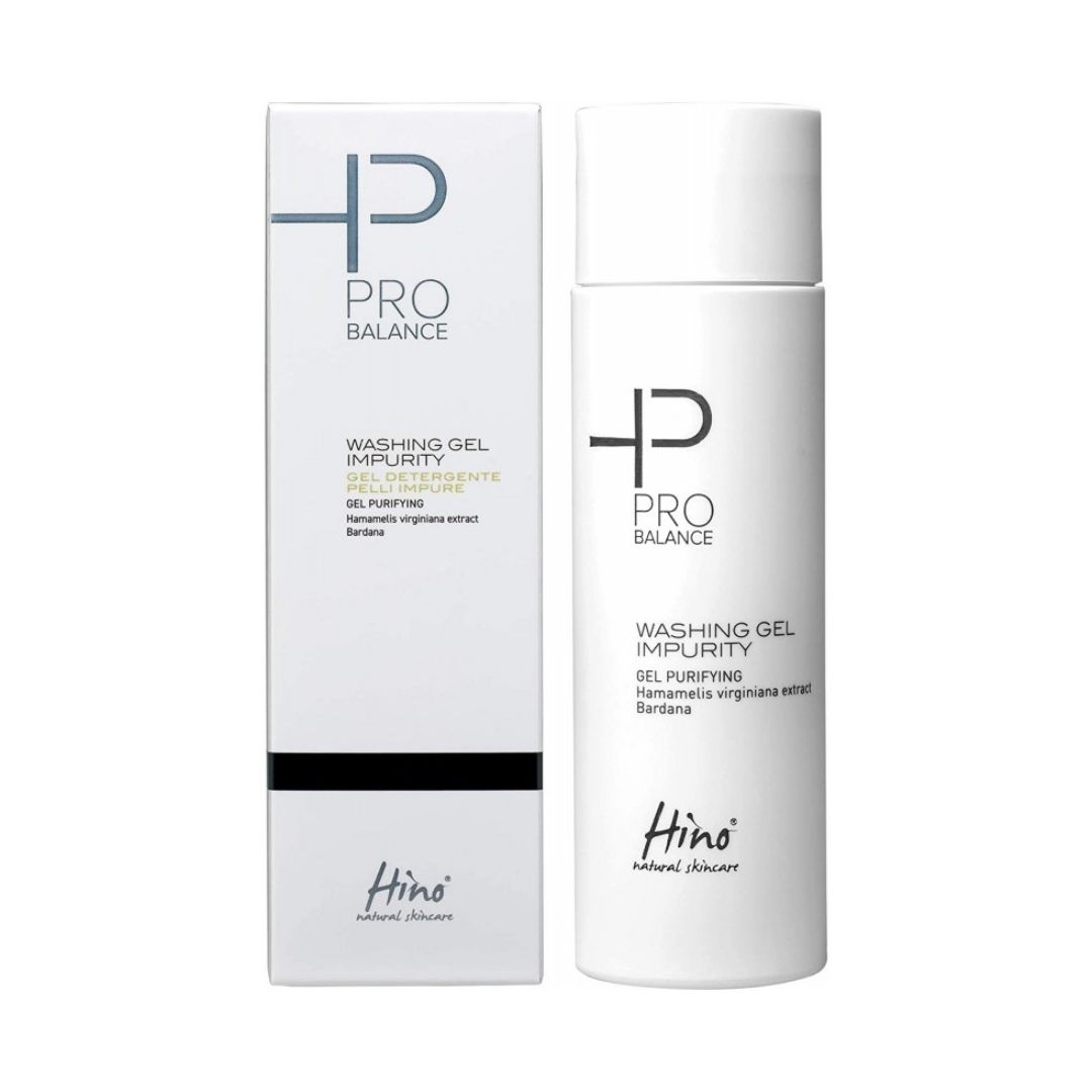 Hino Probalance Washing Gel Impurity Detergente Viso per Pelli Impure 200 ml