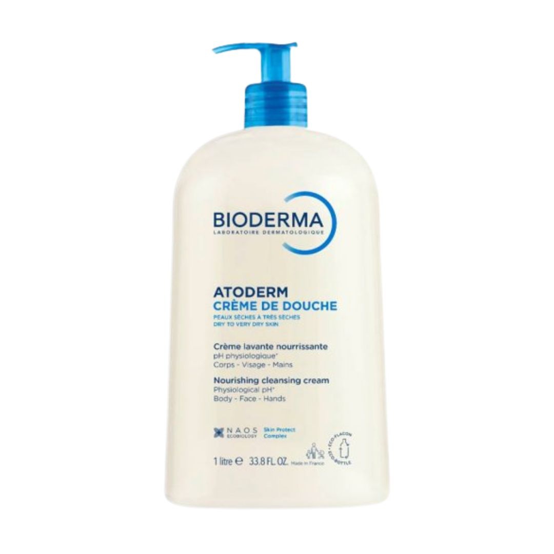 Bioderma Atoderm Creme De Douche Crema Detergente Ultra Nutriente 1 Lt