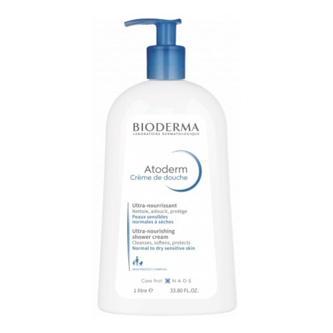 Bioderma Atoderm Creme De Douche Crema Detergente Ultra Nutriente 1 Lt