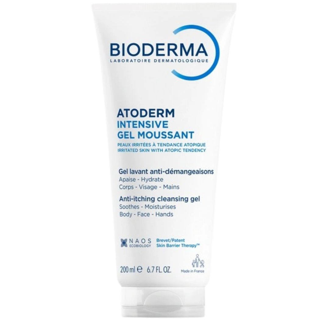 Bioderma Atoderm Intensive Gel Moussant Gel Detergente Schiumogeno 200 ml