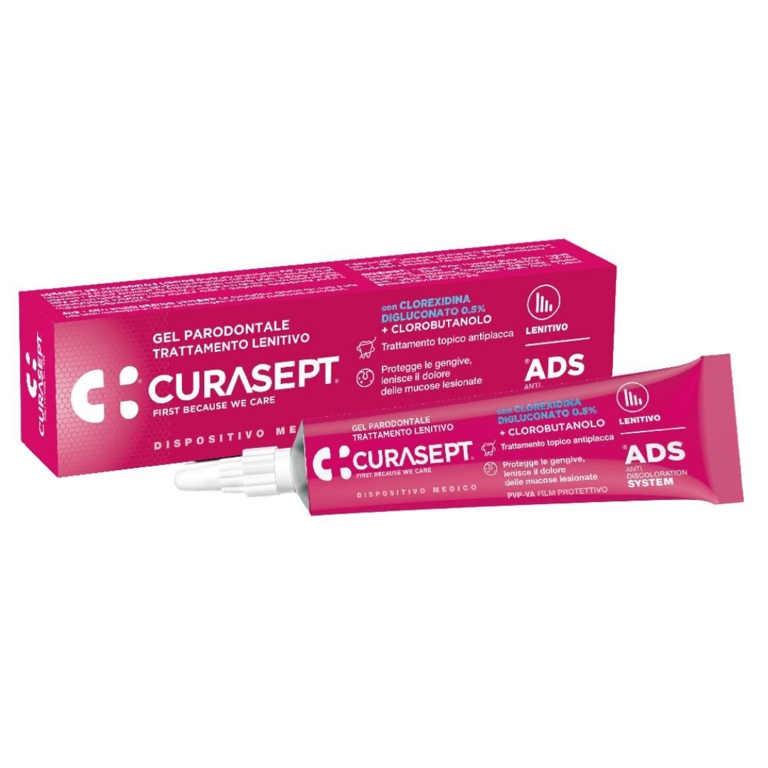 Curasept Gel Parodontale Trattamento Lenitivo 0.5% Ads 30 ml