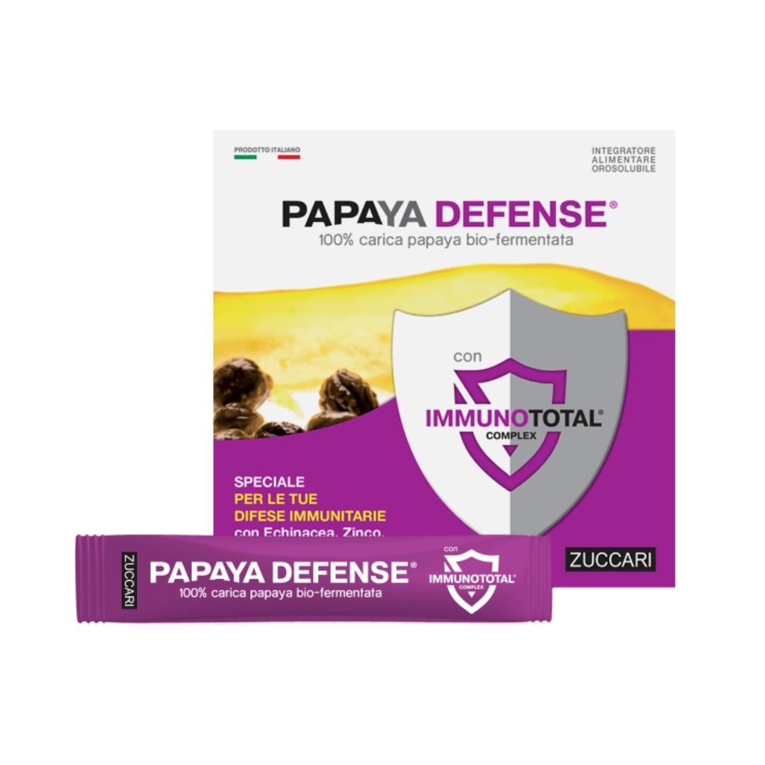 Zuccari Papaya Defense Integratore per le Difese Immunitarie 30 Bustine