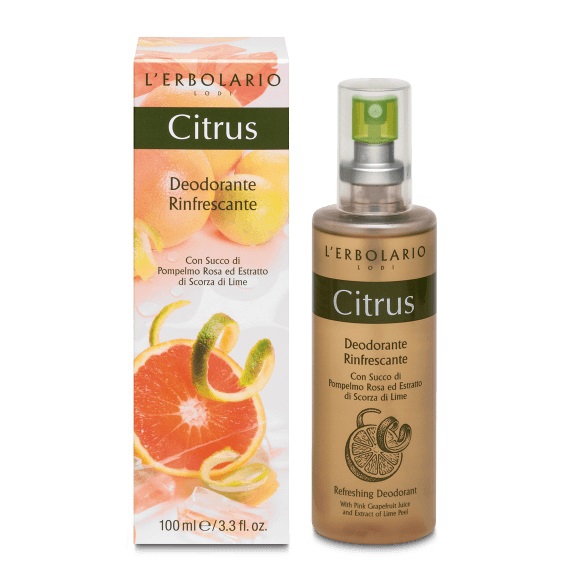 L'erbolario Citrus Deodorante Rinfrescante 100 Ml