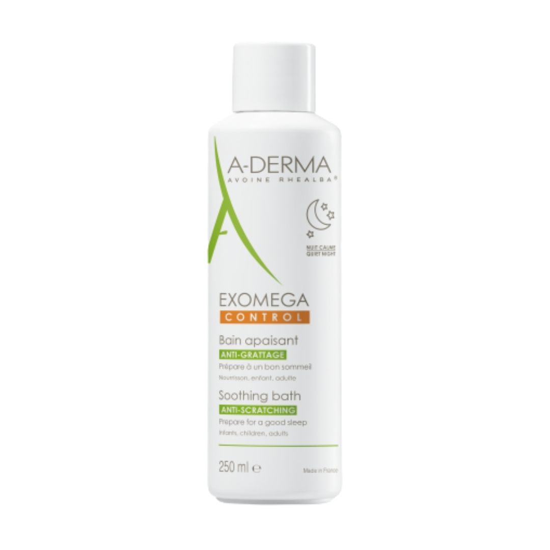 A-Derma Exomega Control Bagno Lenitivo Anti-Prurito per Pelle Secca 250 ml