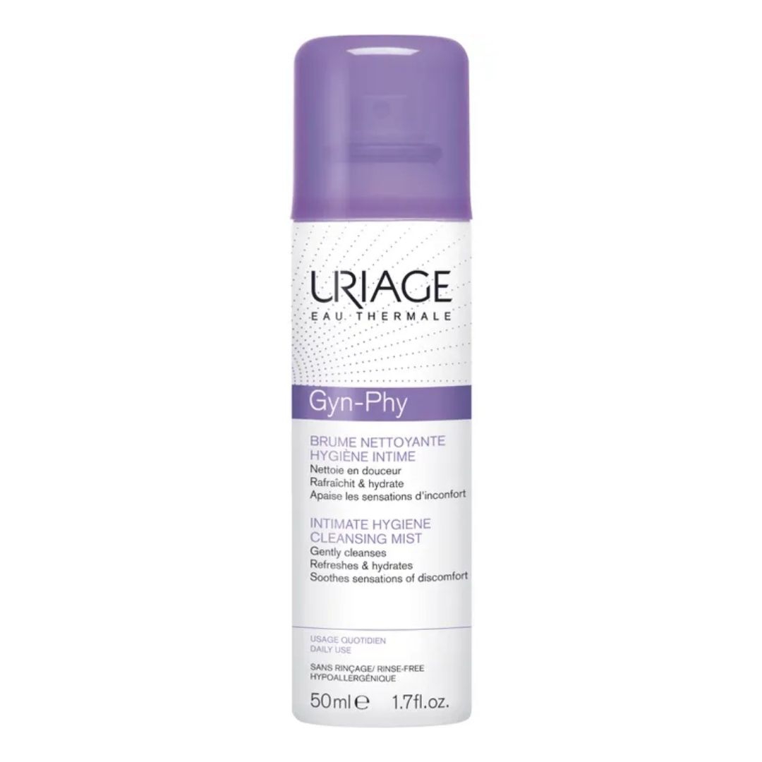 Uriage Gyn Phy Brume Nettoyante Spray Bruma Detergente Lenitiva 50 Ml