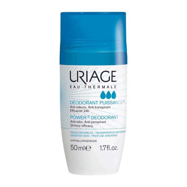 Uriage Deo Power3 Deodorante Roll On Efficacia 24h 50 ml