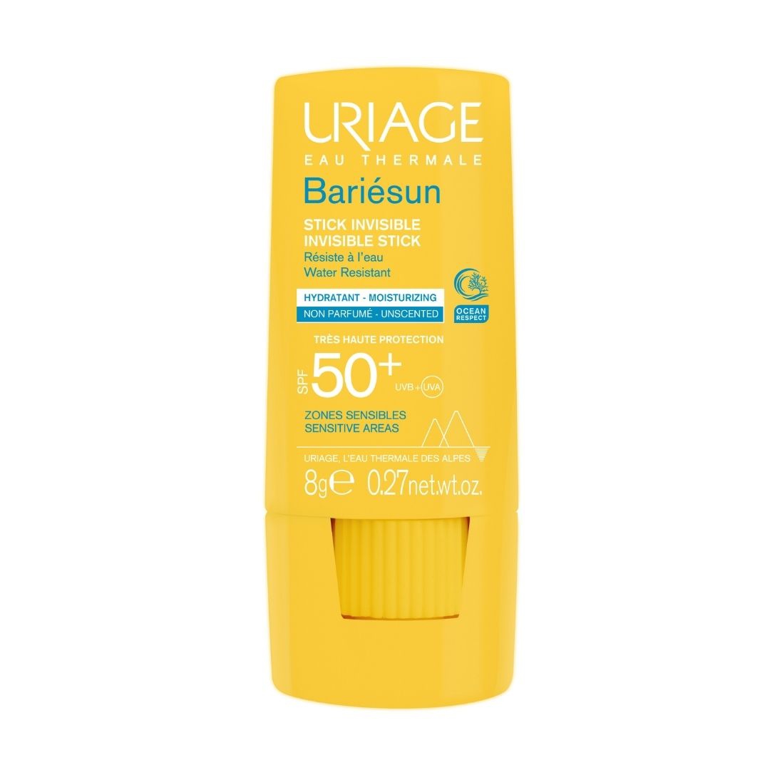 Uriage Bariesun Spf50+ Stick Invisibile Protezione Zone Sensibili Molto Alta 8 G