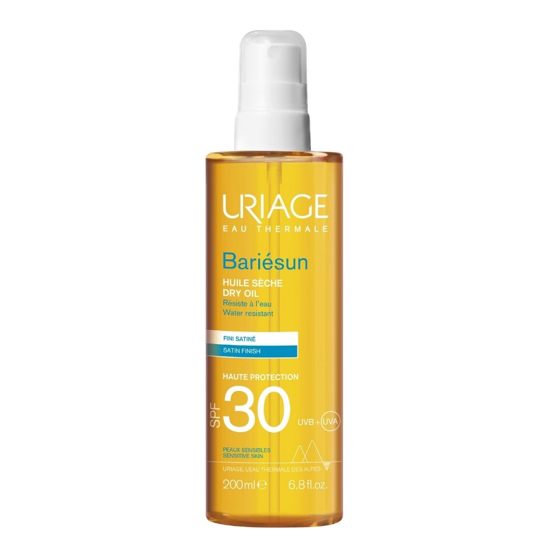 Uriage Bariesun Olio Secco Spray Protezione Alta Corpo Capelli SPF30 200 ml