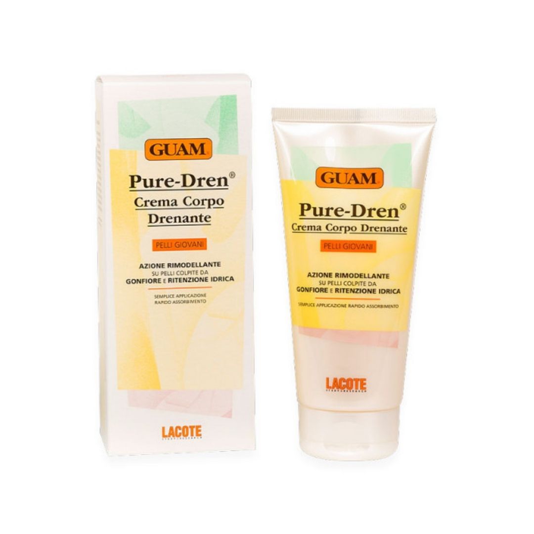 Guam Pure-dren Crema Corpo Drenante Azione Rimodellante 150 ml