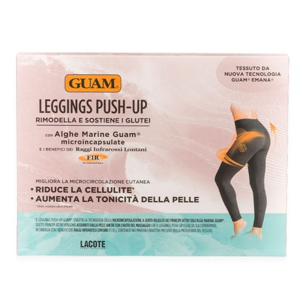 Guam Leggings Push-Up Rimodella e Sostiene i Glutei XS-S 38-40