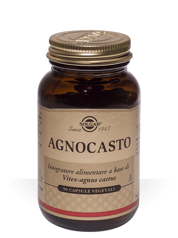Solgar Agnocasto Integratore Alimentare 90 Capsule Vegetali