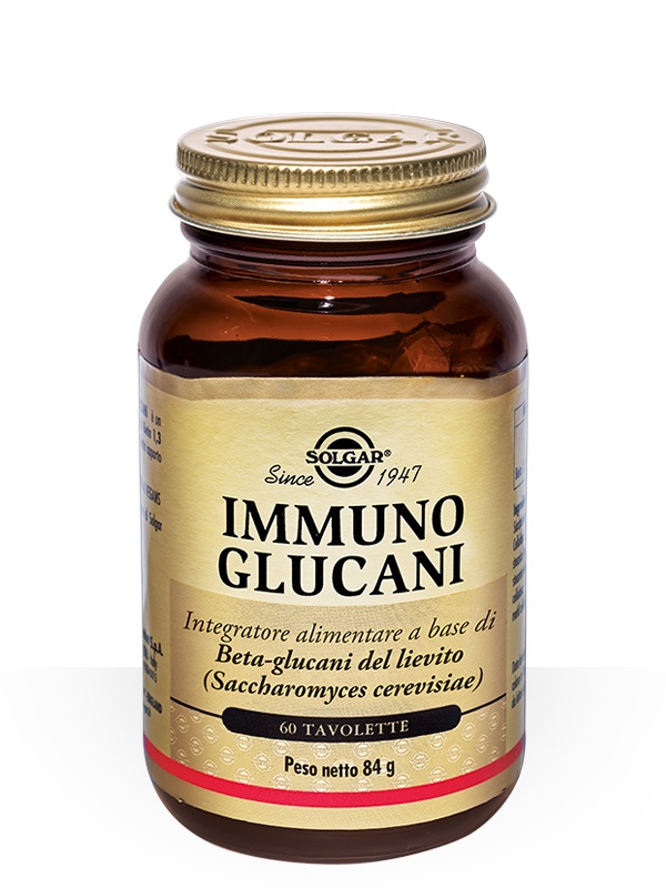 Solgar Immuno-glucani Integratore Alimentare 60 Tavolette