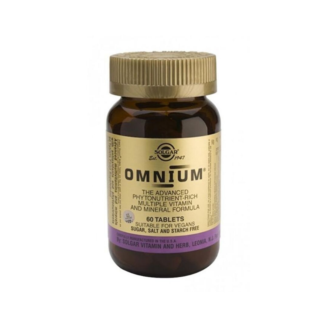 Solgar Omnium Integratore Alimentare 60 Tavolette