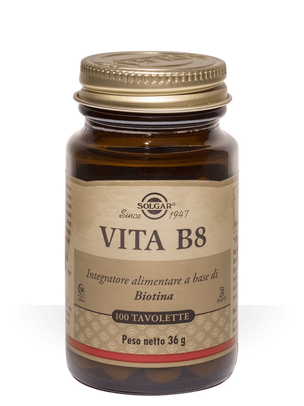 Solgar Vita B8 Integratore Alimentare 100 Tavolette