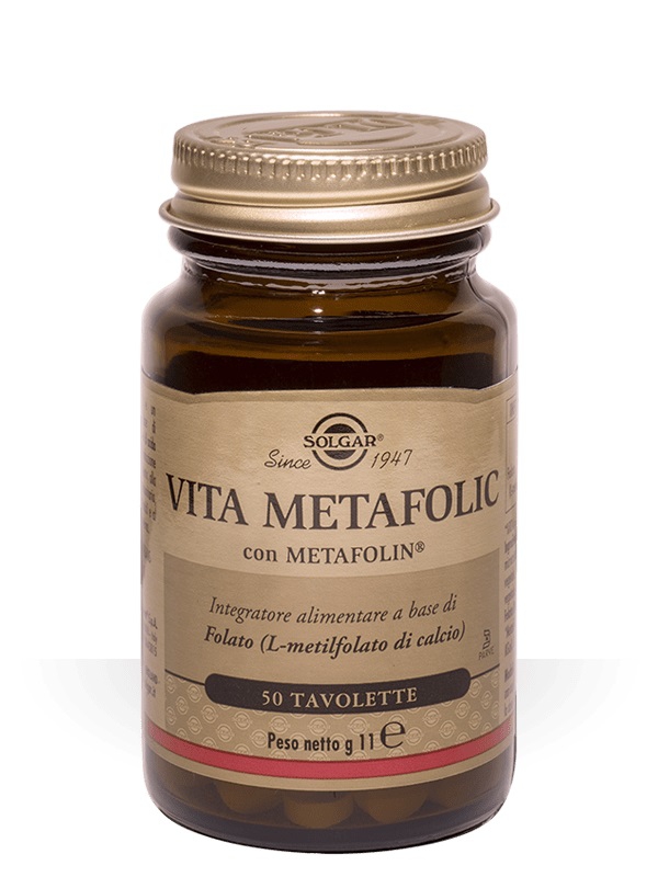 Solgar Vita Metafolic Integratore Alimentare 50 Tavolette