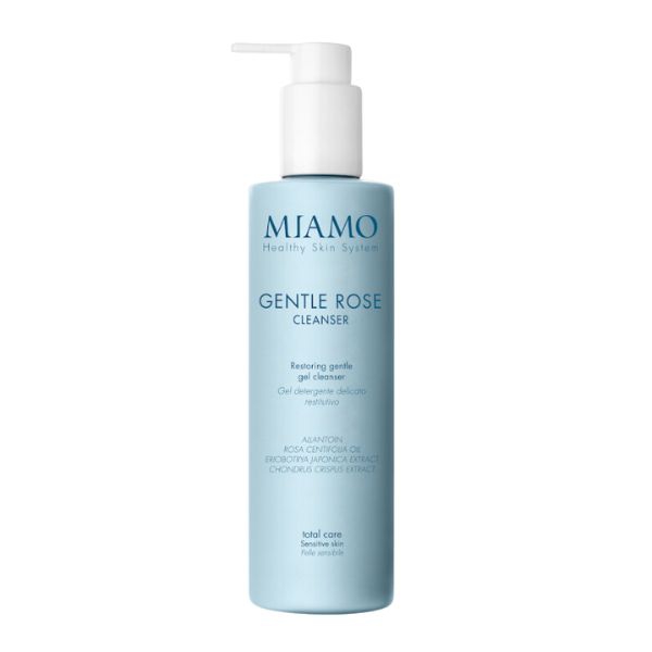 Miamo Gentle Rose Cleanser Gel Detergente Delicato e Restitutivo 250 ml