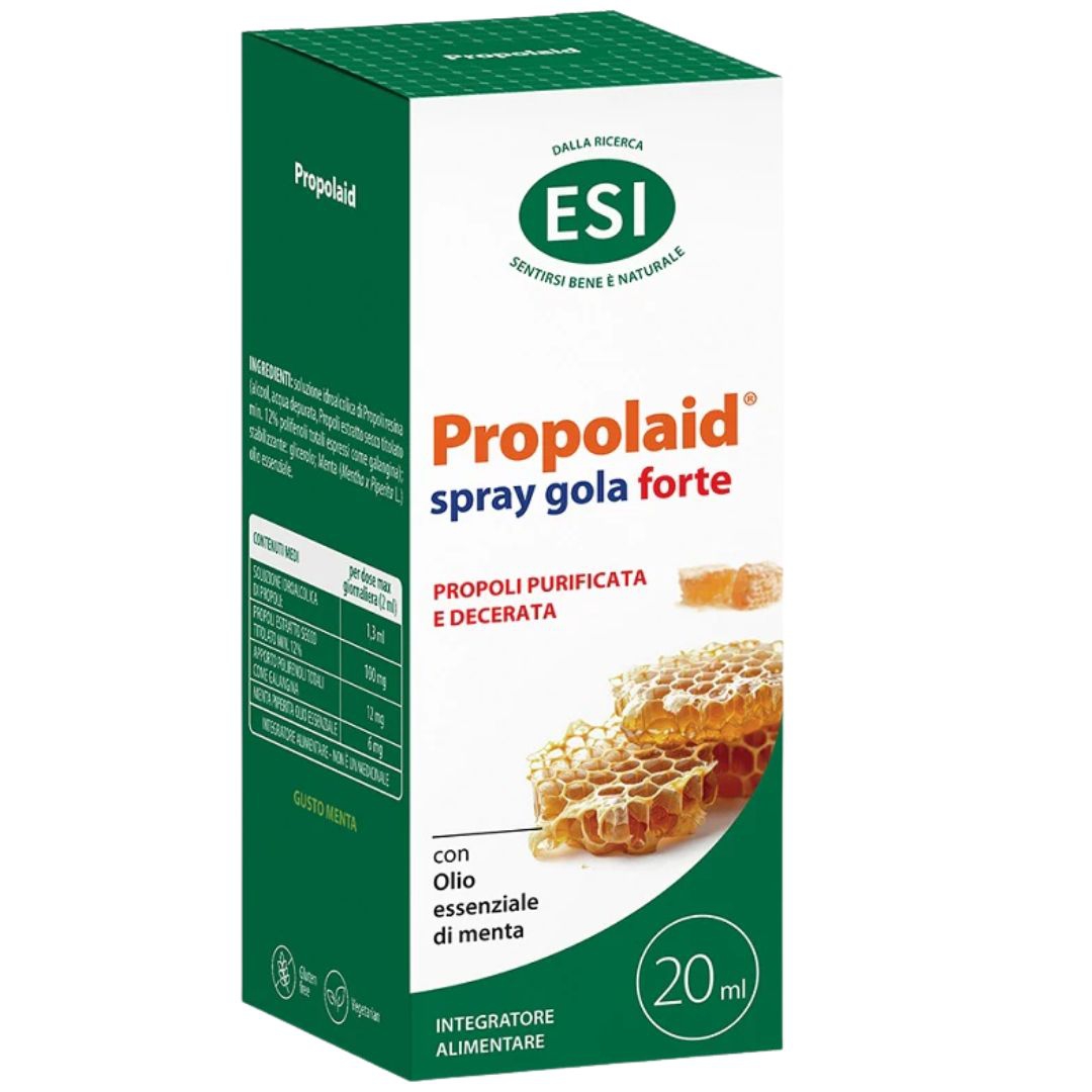 Esi Propolaid Propolgola Forte Spray Integratore per Tosse e Mal di Gola 20 ml