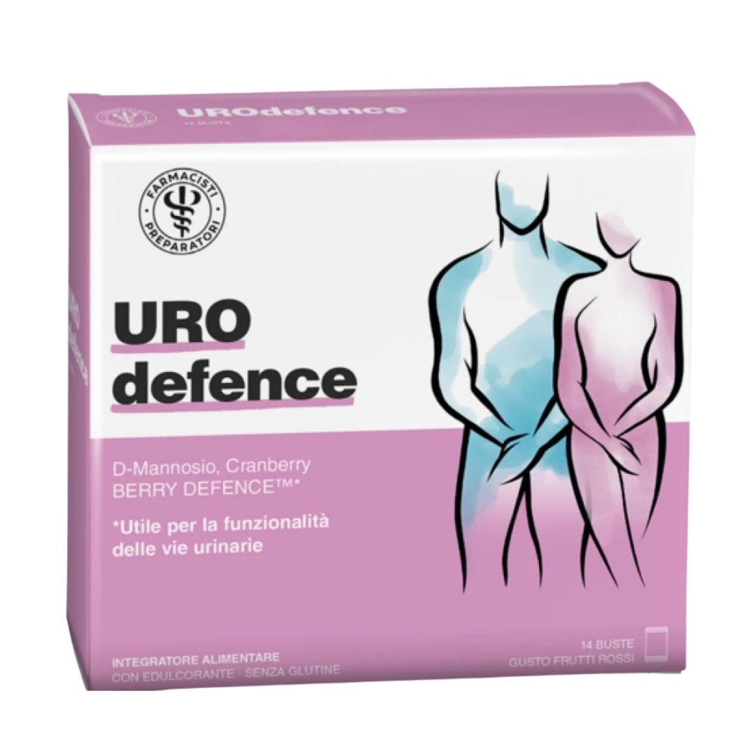 Urodefence Integratore Alimentare Ai Frutti Rossi Per Le Vie Urinarie 14 bustine