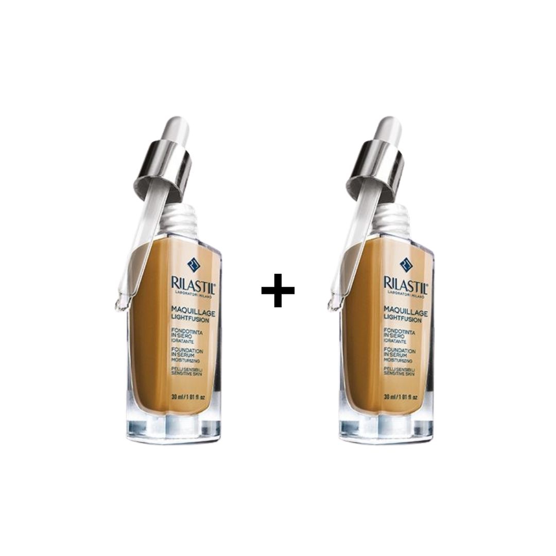 Rilastil Maquillage Fondotinta Siero Idratante Protettivo 30 Bipack 30 ml