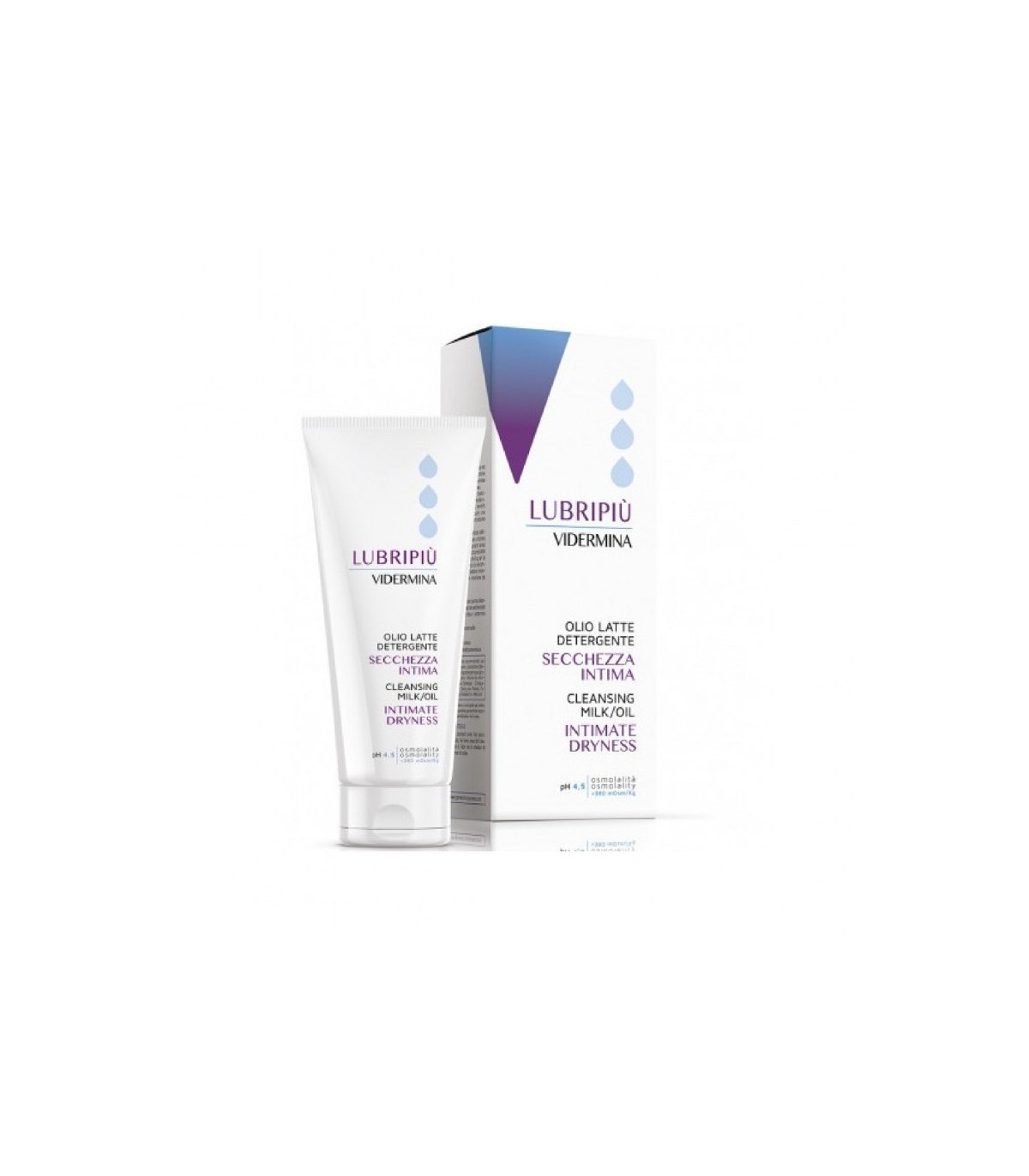 Vidermina Lubripi Olio Latte Detergente Secchezza Intima 200ml