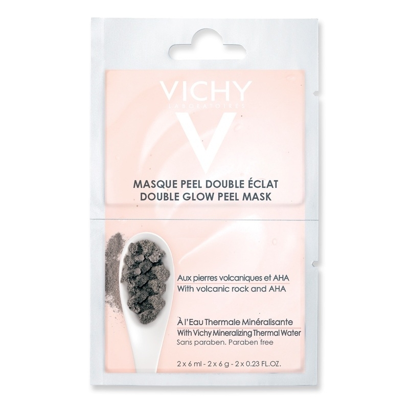 Vichy Maschera Minerale Gommage Illuminante Viso 2x6ml