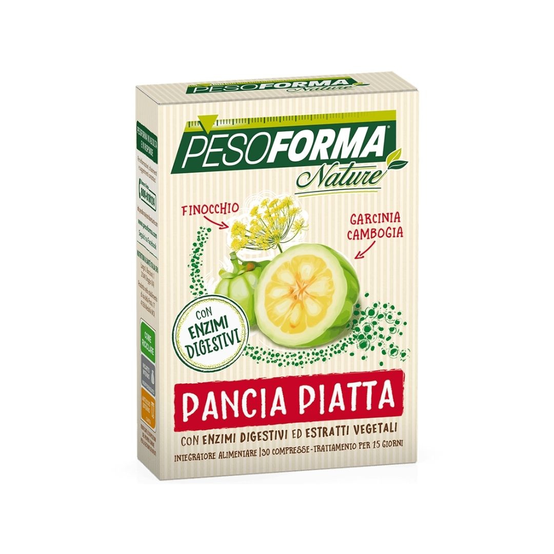 Pesoforma Nature Pancia Piatta Senza Glutine 30 Compresse