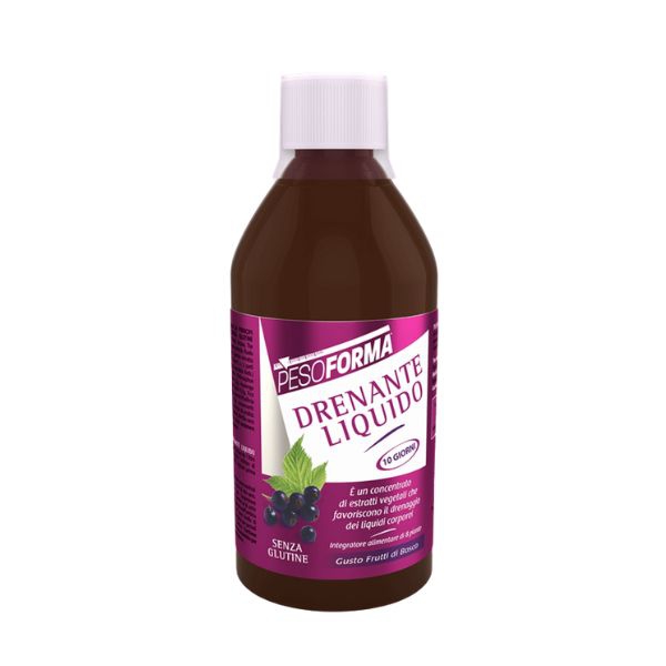 Pesoforma Drenante Liquido Gusto Frutti di Bosco 500 ml