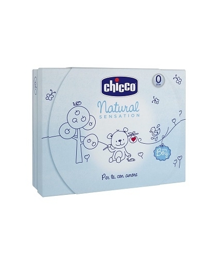 Chicco Cofanetto Natural Sensation Boy Shampoo200ml+Bagnoschiuma200ml+Acqua100ml