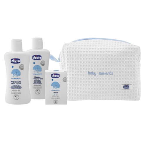 Chicco Baby Moments Beauty Zip Azzurro