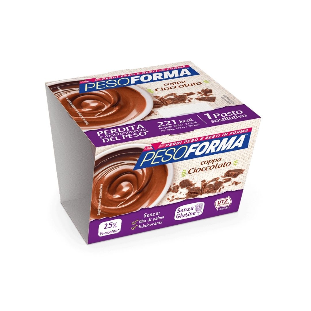 Pesoforma Coppa al Cioccolato Senza Glutine 210 g