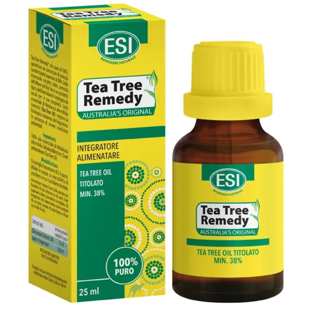 Esi Tea Tree Remedy Oil Olio di Maleuca Antibatterico e Antimicotico 25 ml