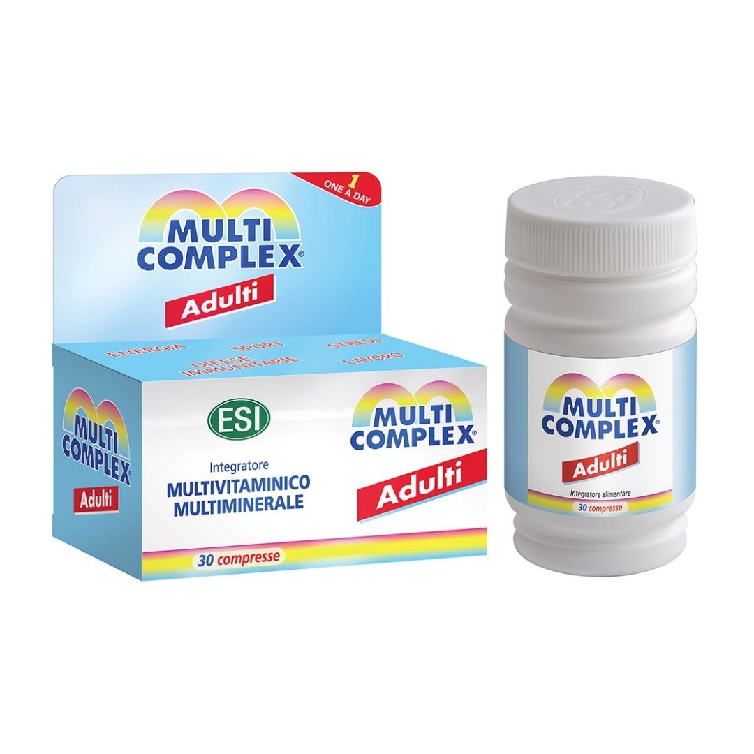 Esi Multicomplex Adulti Integratore Alimentare Vitamine 30 Compresse