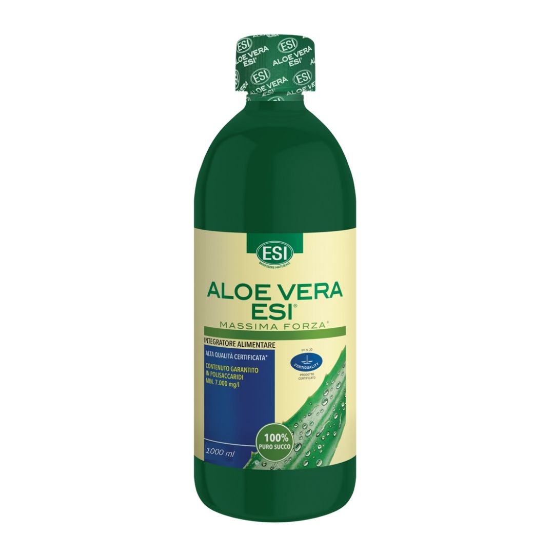 Esi Aloe Vera Massima Forza Integratore Alimentare Purificatore 1000 ml