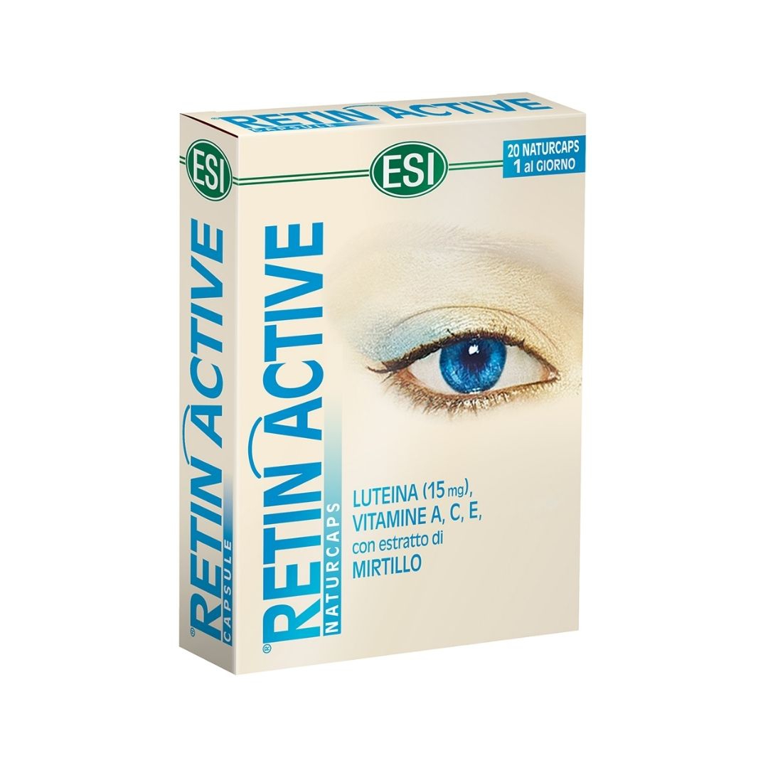 Esi Retin Active Integratore Alimentare per gli Occhi e la Vista 20 Naturcaps