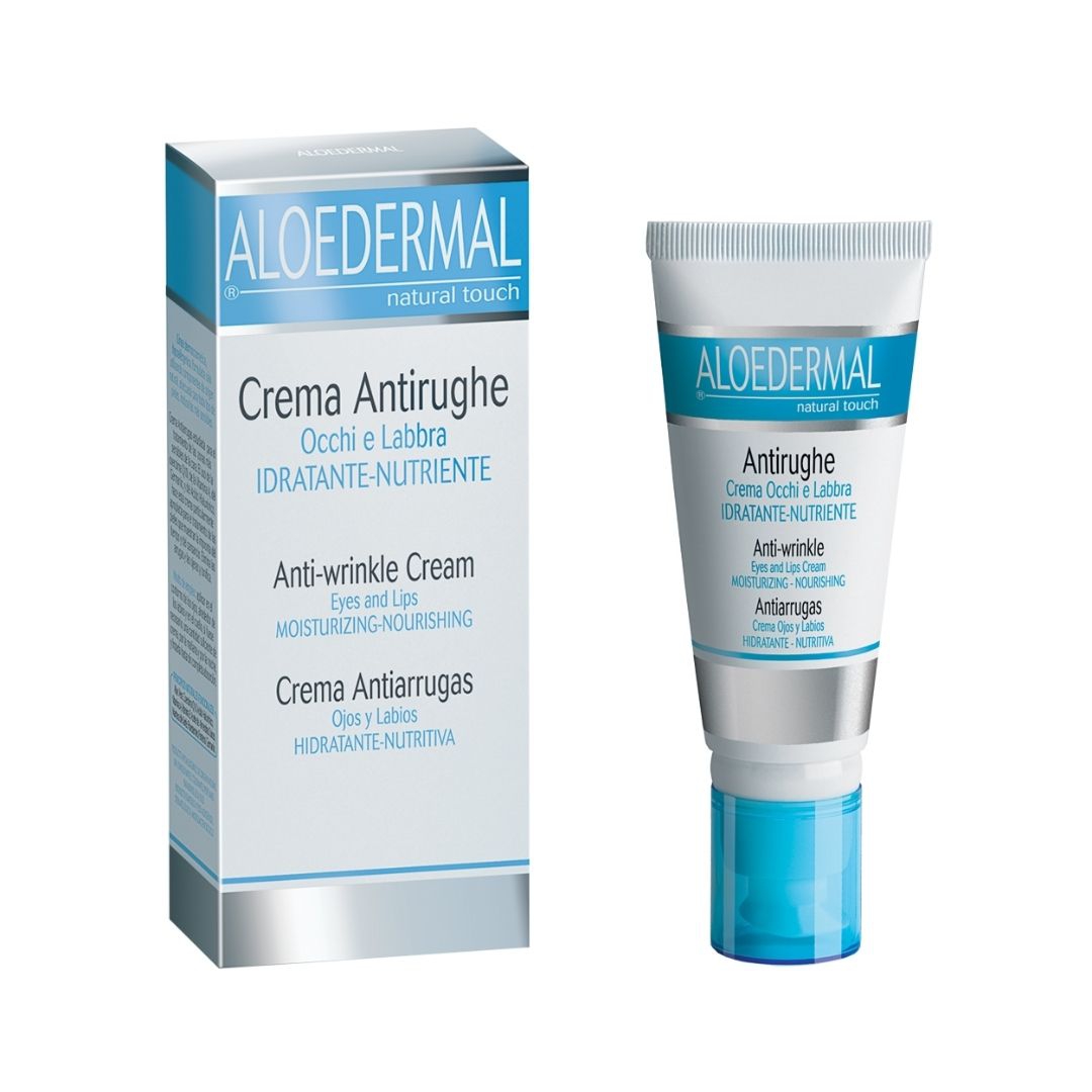 Aloedermal Natural Touch Crema Antirughe Occhi e Labbra 30ml