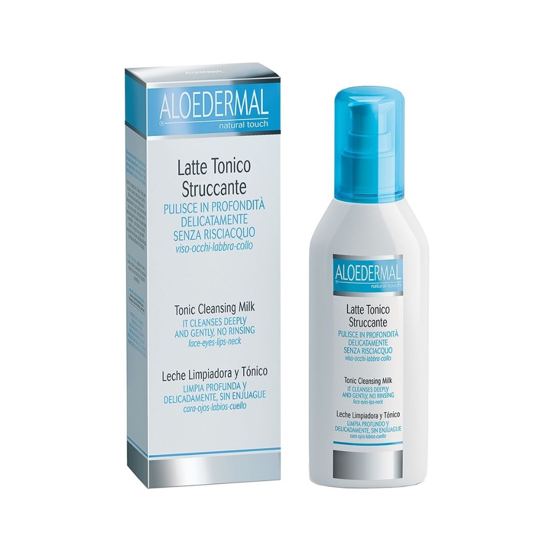 Aloedermal Natural Touch Latte Tonico Struccante Viso 200 ml