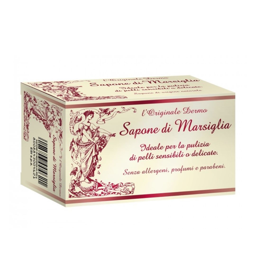 Esi Sapone di Marsiglia Saponetta Ipoallergenica per Pelli Sensibili 200 g