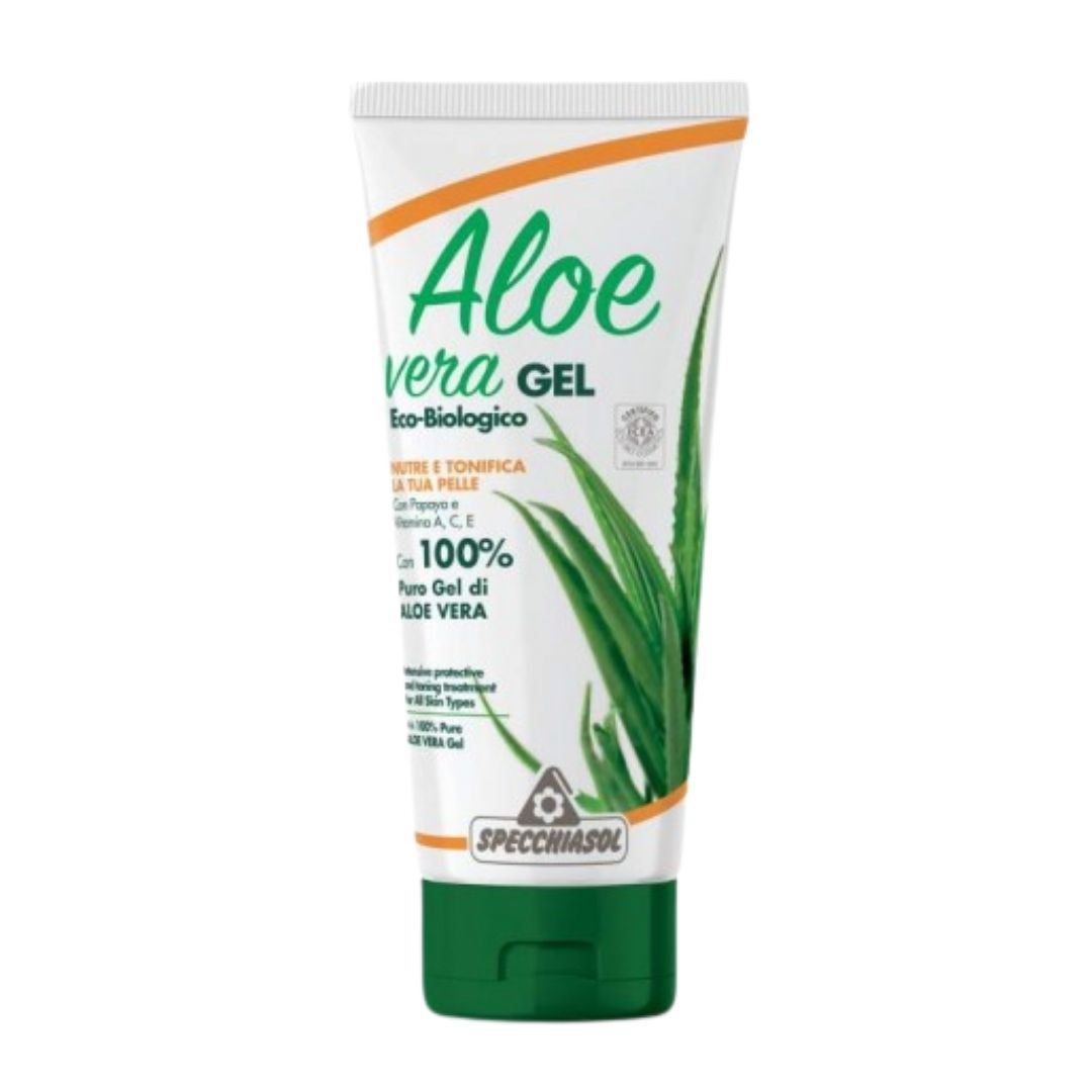Specchiasol Aloevera Gel Con Papaya E Vitamina A + C + E 200 ml