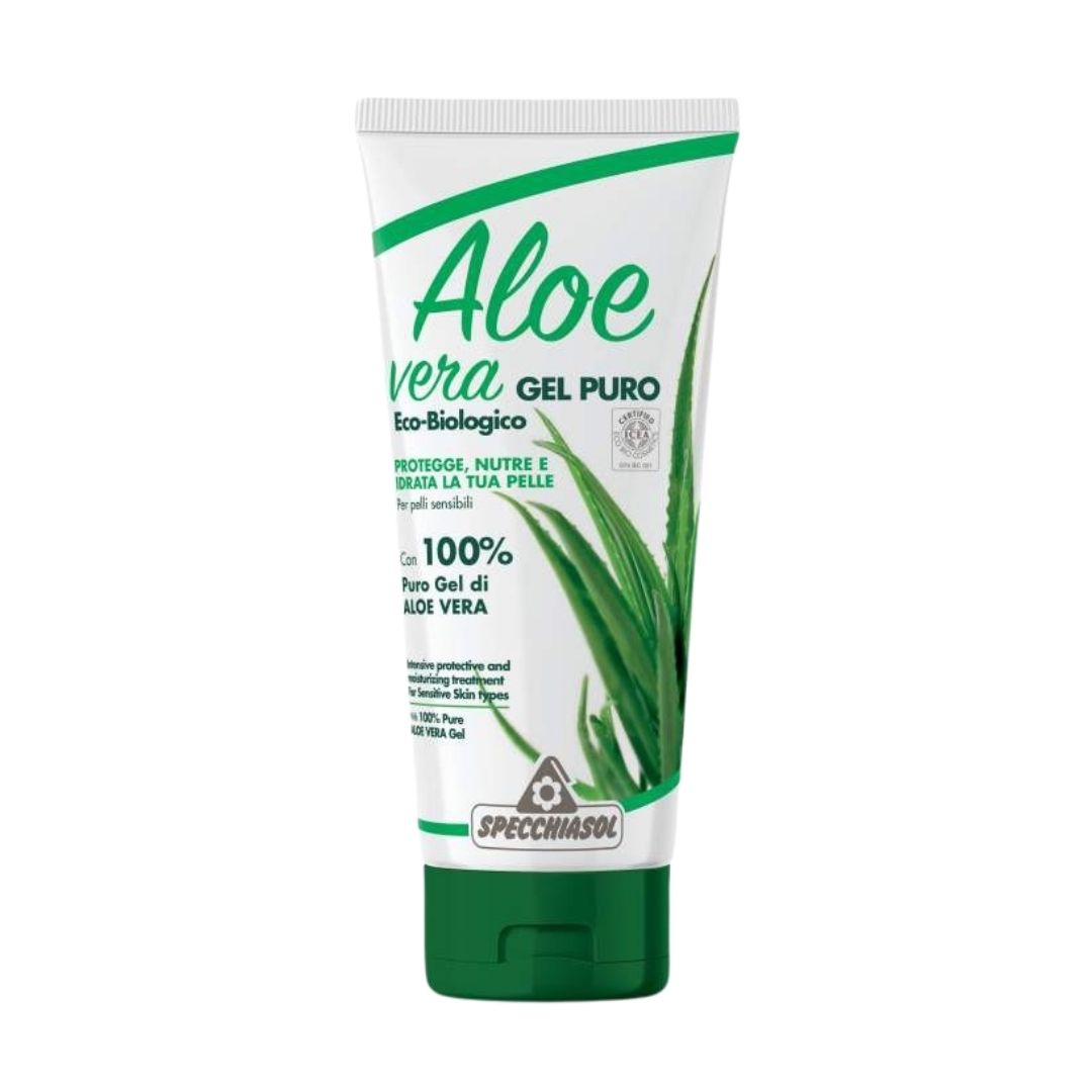 Specchiasol Aloevera Gel Puro Ecobiologico Nutriente e Idratante 200 ml
