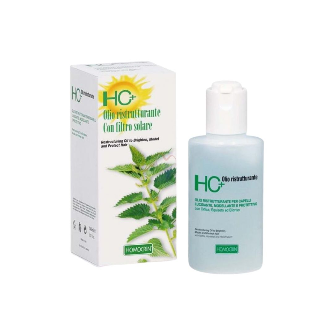 Specchiasol Hc+ Olio Ristrutturante per Capelli Con Filtro Solare 150 ml