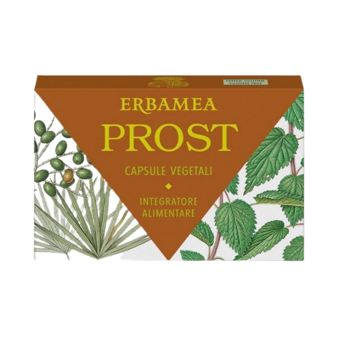 Erbamea Prost Integratore Alimentare per la Prostata 24 Capsule Vegetali