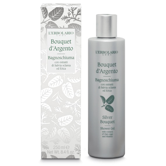 L erbolario Bouquet D argento Bagnoschiuma Fragranza Agrumata Aromatica 250 ml