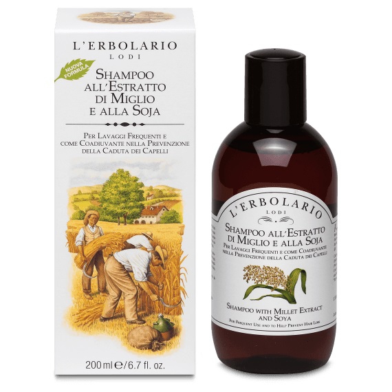 L'erbolario Shampoo Miglio e Soja 200 ml