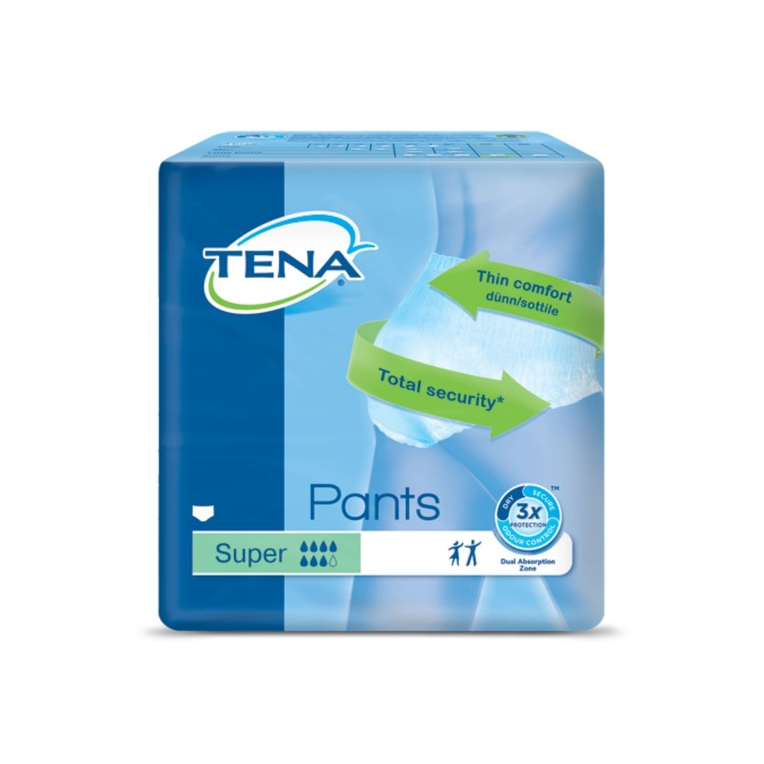 Tena Pants Super Taglia Large Pannolone Pull Up 10 Pezzi