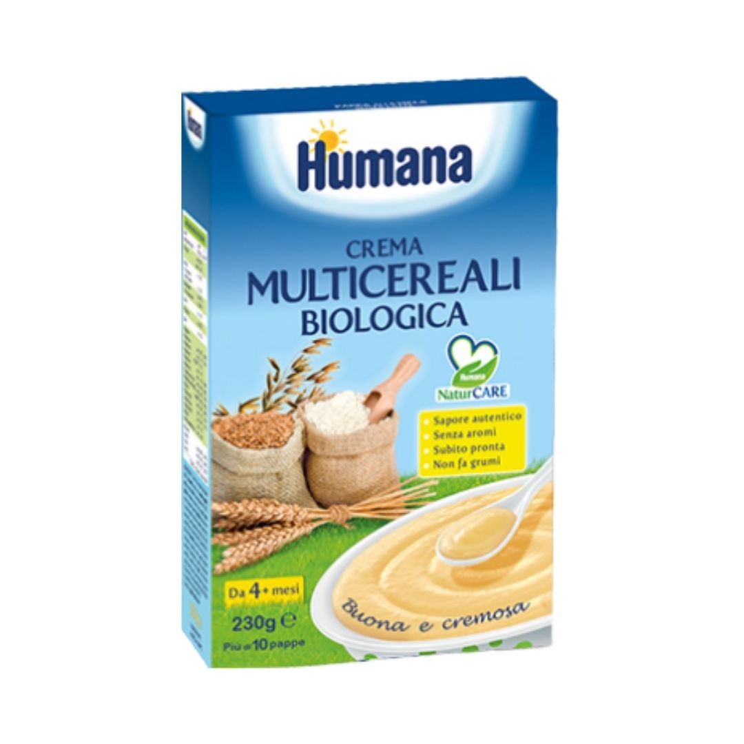 Humana Crema Multicereali Biologica Buona e Cremosa 230 g