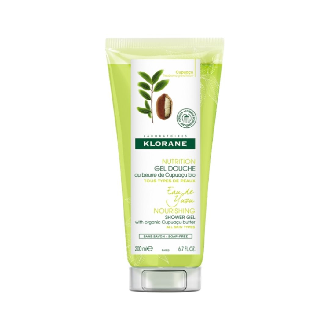Klorane Gel Doccia Eau De Yuzu per Tutti i Tipi di Pelle 200 ml