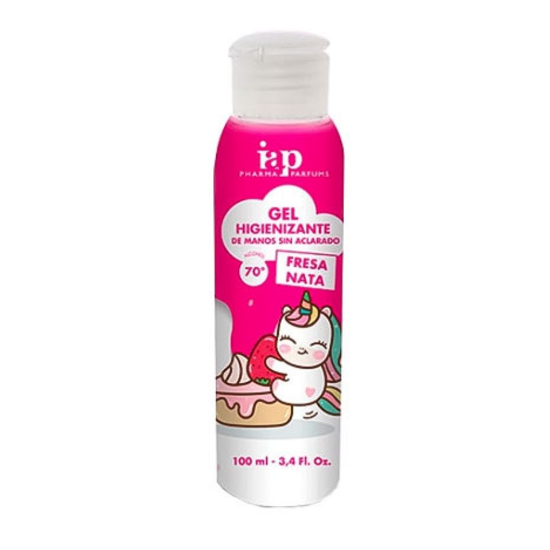 Iap Pharma Gel Igienizzante Mani Fragola e Panna Senza Risciacquo 100 ml