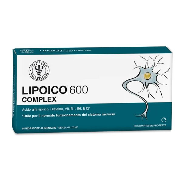 Unifarco Lipoicocomplex 600 Integratore Alimentare 30 Compresse