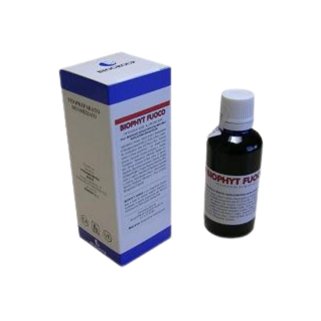 Biophyt Fuoco Soluzione Idroalcolica per l'Eliminazione Scorie Metaboliche 50 ml